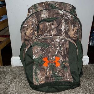 UA camo Hunting book bag